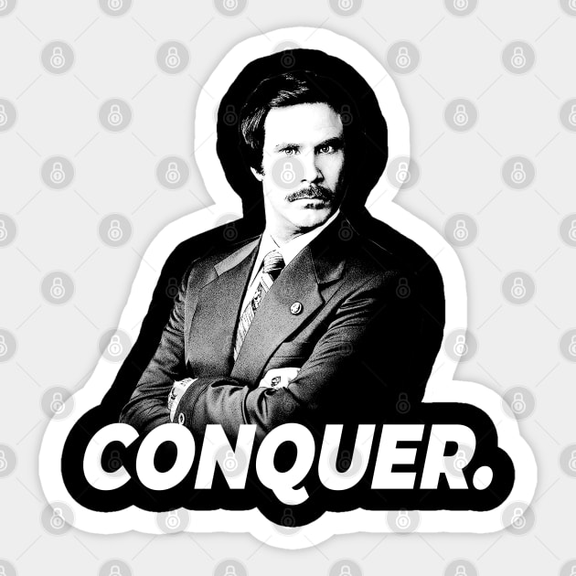 Ron Burgundy Sticker by bmron